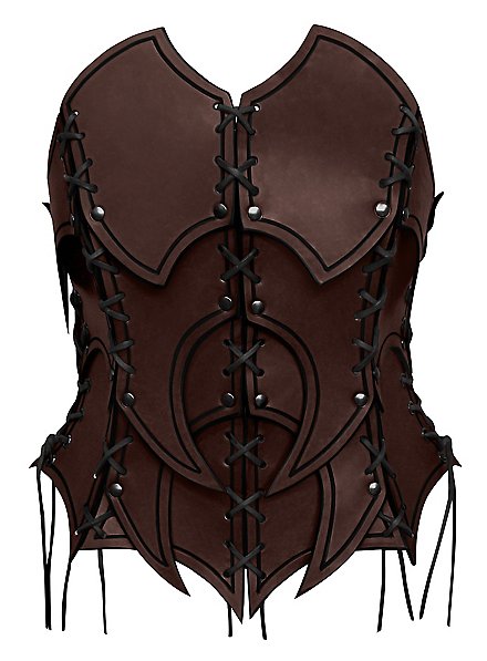 ⭐ The Adventuring Princess Suede Leather Corset - Medieval Shop at House of  Warfare